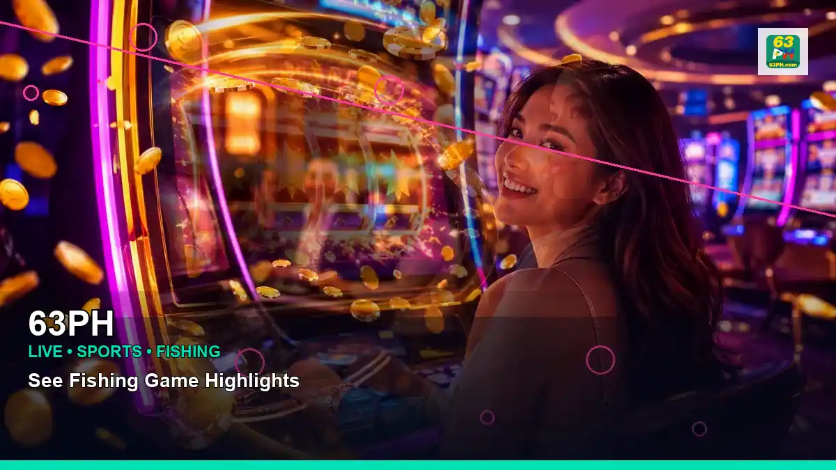 63PH 63PH cricket schedule guide information for Philippine users scene with layered collage neon jackpot slot games for