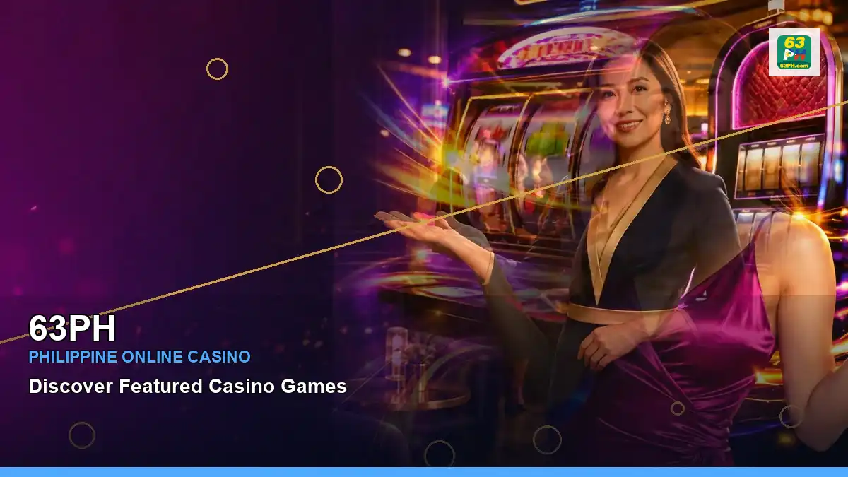 63PH high-energy lounge VIP casino rewards in a right-framed layout for Philippine players
