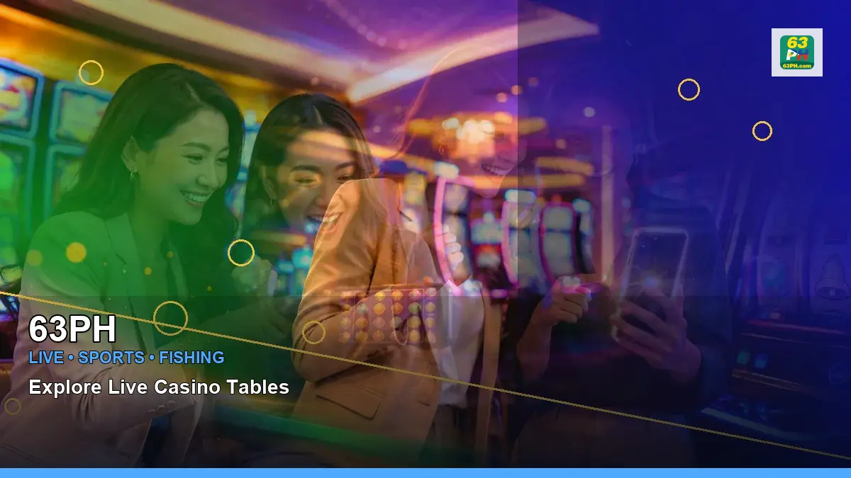 63PH high-energy coins casino cashback rewards in a right-diagonal layout for Philippine players
