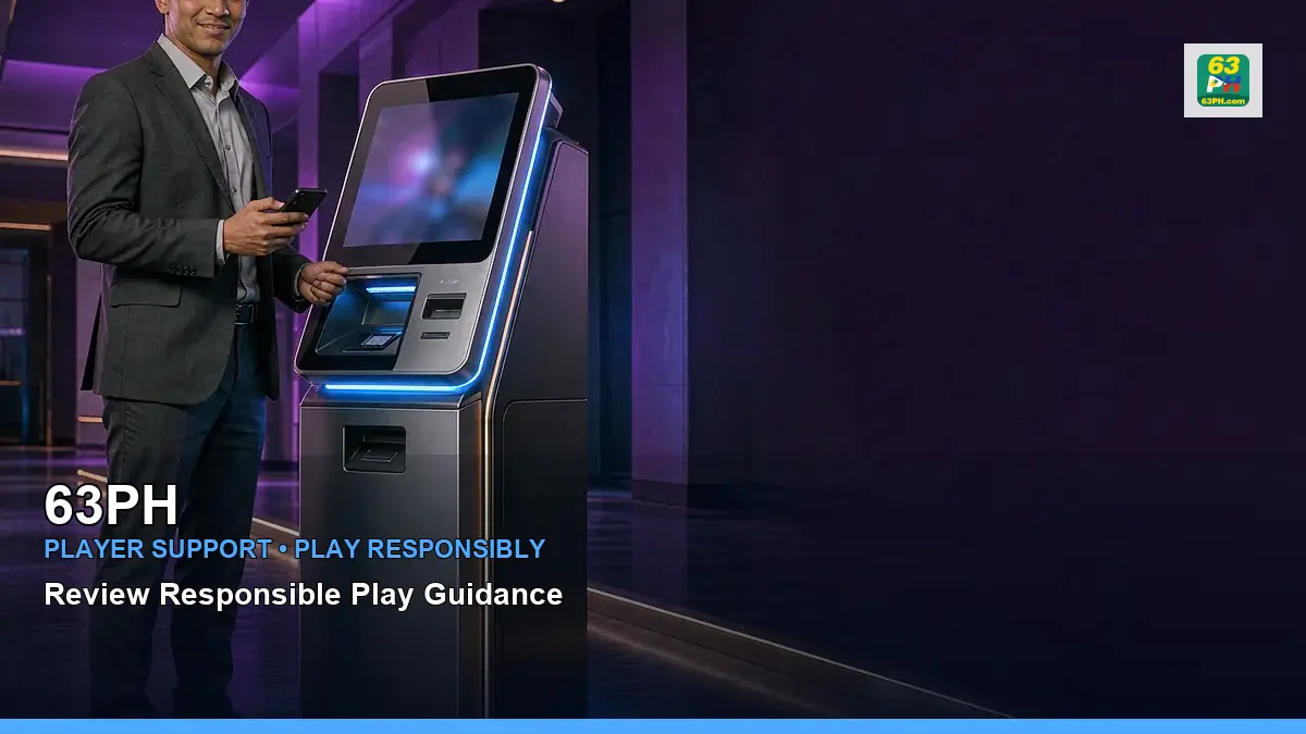 63PH high-energy casino payment methods in a scan concept layout for Philippine players